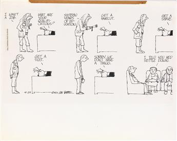 (CARTOONS) JULES FEIFFER. I Want a Job.